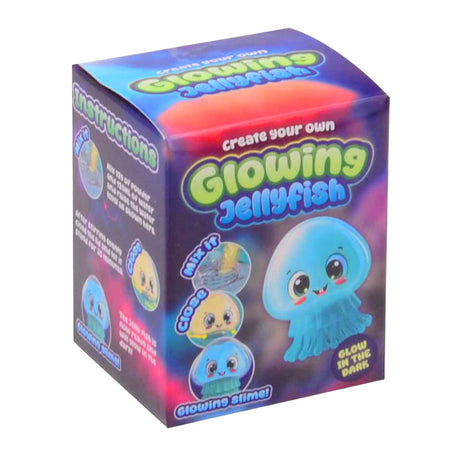 Johntoy maak je eigen glow in the dark yelly slime in display
