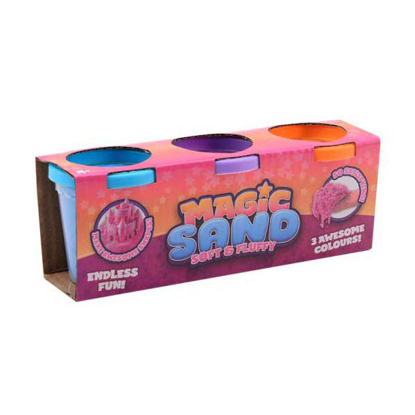 Johntoy magisch speelzand multipack 3 stuks