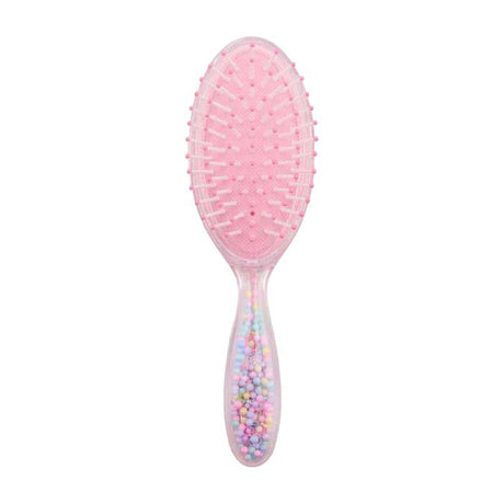 Johntoy roze haarborstel voor kinderen - eenhoorn fee - 21x5x4cm