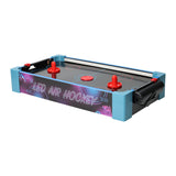 Johntoy vedes led airhockey tafel met verlichting en luchtventilator.