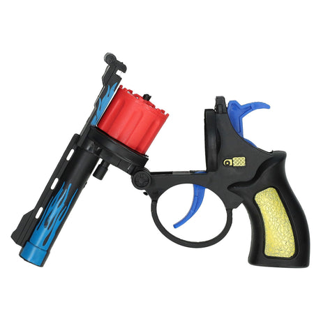 Johntoy revolver 8 shots on card