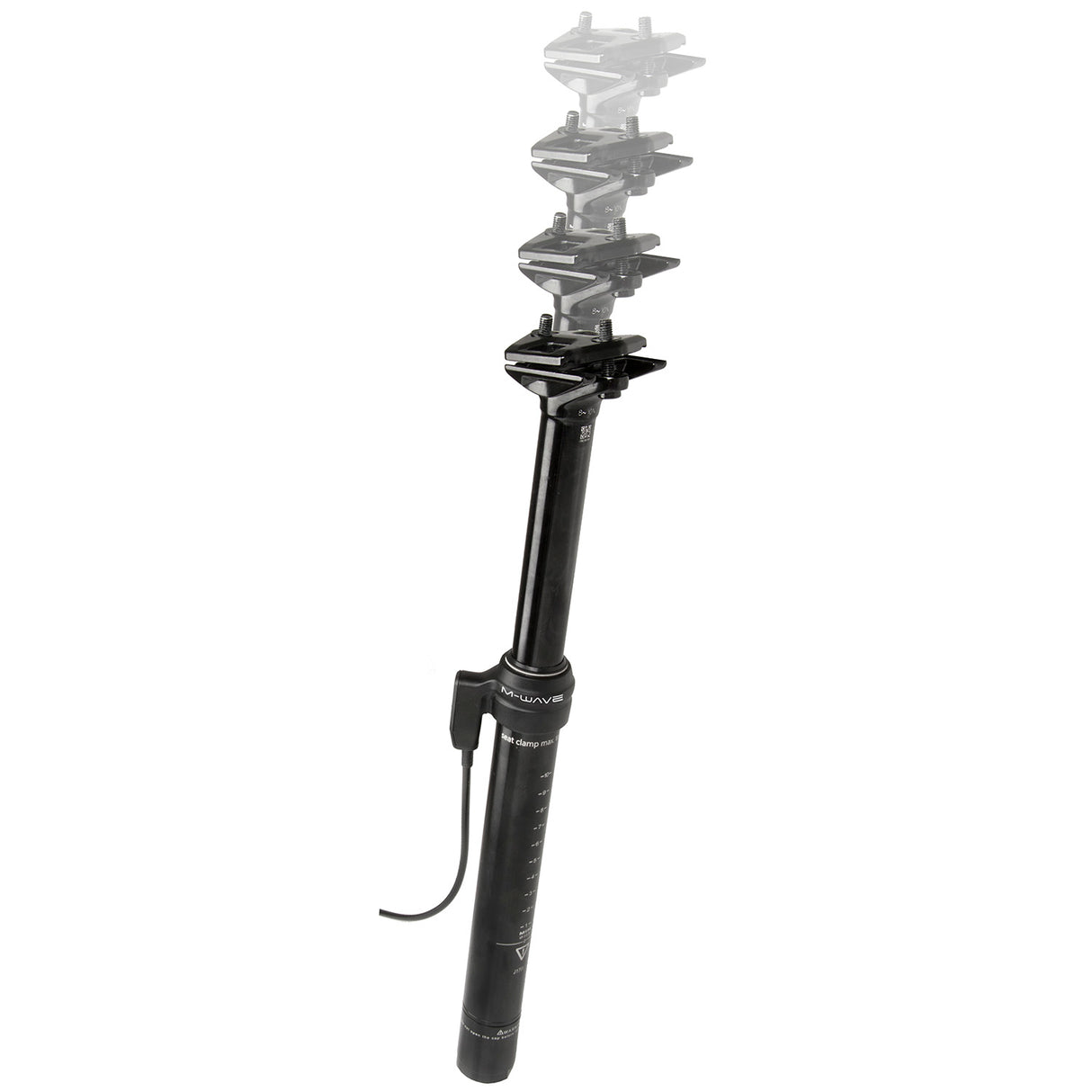 M-wave levitate c dropper zadelpen 31,6 instelb. 0-125mm