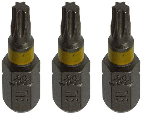 Mack 1018302 - schroefbit t15 l25mm 3st | 5 stuks