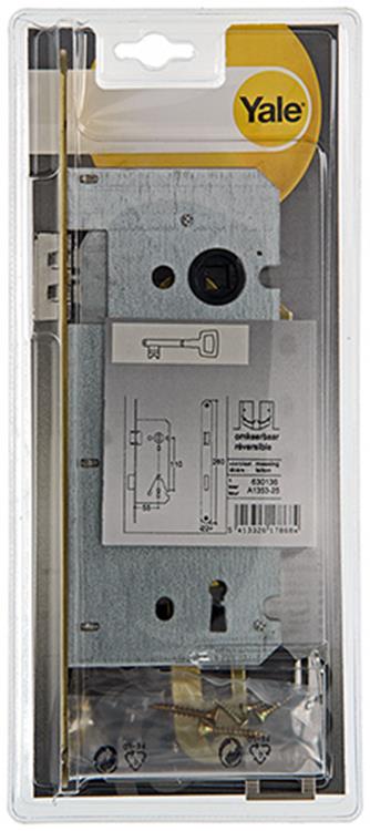 Yale 1019042 - 1 dub.insteeksl.mess.l r a1353 55mm | 1 stuks