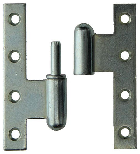 Yale 1019149 - 3 zware paumel.verz.rechte hoek links 110x80mm | 2 stuks