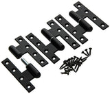 Yale 1019163 - 3 zware paumellen zwart geplast.links 110x80mm | 2 stuks