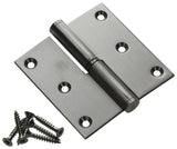 Yale 1019168 - 1 roestvrij stalen paumel links met rechte hoek 80 x 82 | 2 stuks