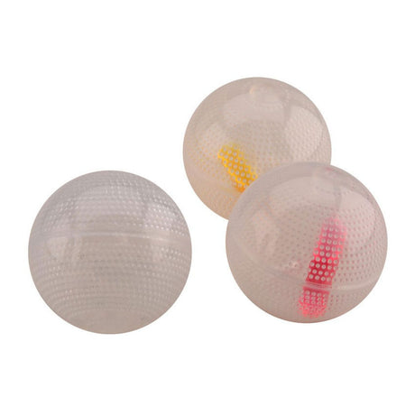 Johntoy glow in the dark stuiterballen, 3 stuks in doos