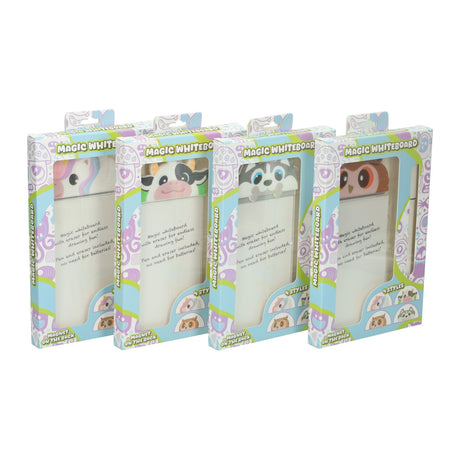 Johntoy magisch teken whiteboard met pen 4 assorti
