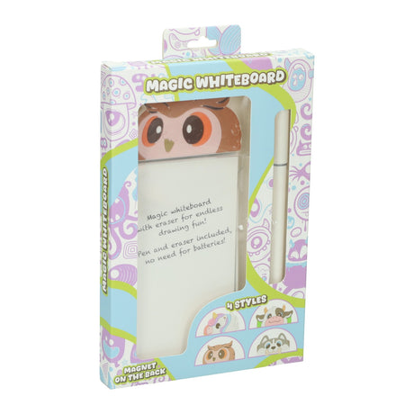 Johntoy magisch teken whiteboard met pen 4 assorti