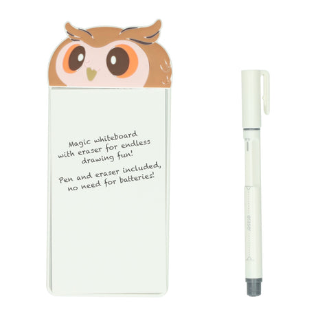 Johntoy magisch teken whiteboard met pen 4 assorti