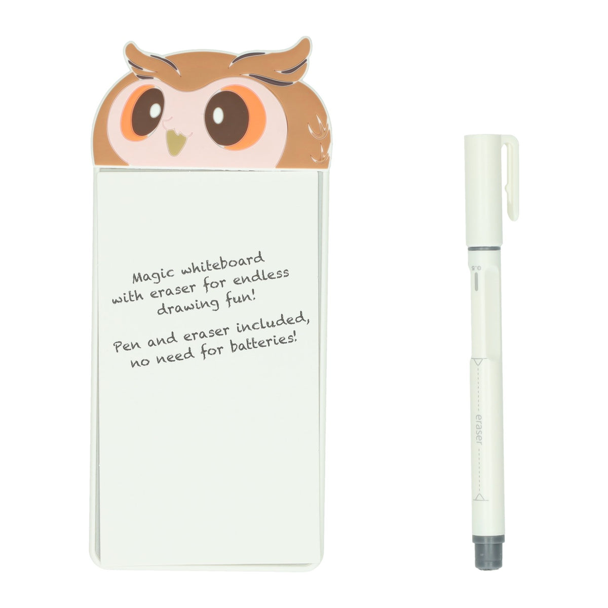 Johntoy magisch dieren whiteboard met pen