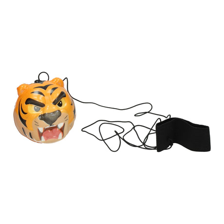 Johntoy gooi en vangbal met polsband angry animal assorti
