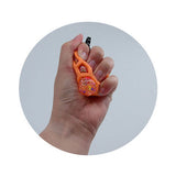 Johntoy squeeze glitter bal sleutelhanger