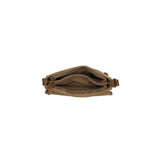 Beagles brunete schoudertas 23x27x7cm taupe
