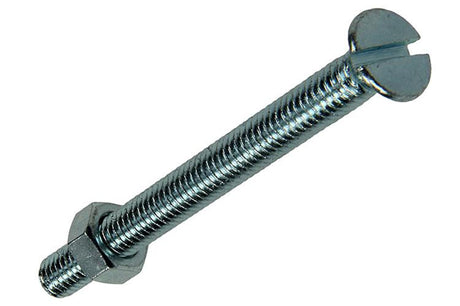 Mack 1017504 - metaalschroef verz. kop + moer verz. 8 st m5 x 50 mm | 10 stuks