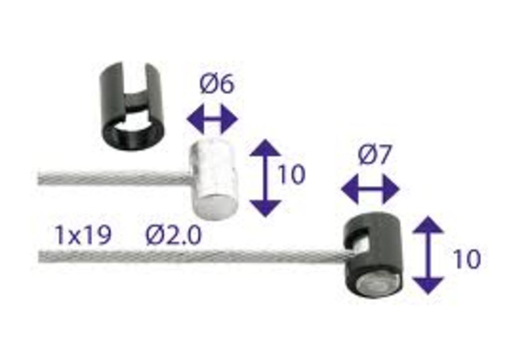 Elvedes Brake Cable Binnen (6463)