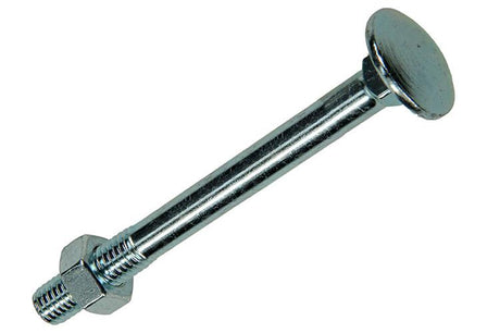 Mack 1017584 - houtbout + moer staal verzinkt1 st m8 x 80 mm | 10 stuks