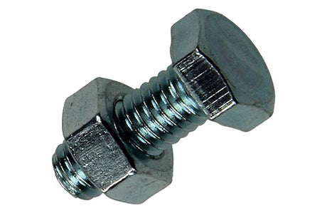 Mack 1017604 - tapbout + moer staal verzinkt 15 st m6 x 16 mm | 10 stuks