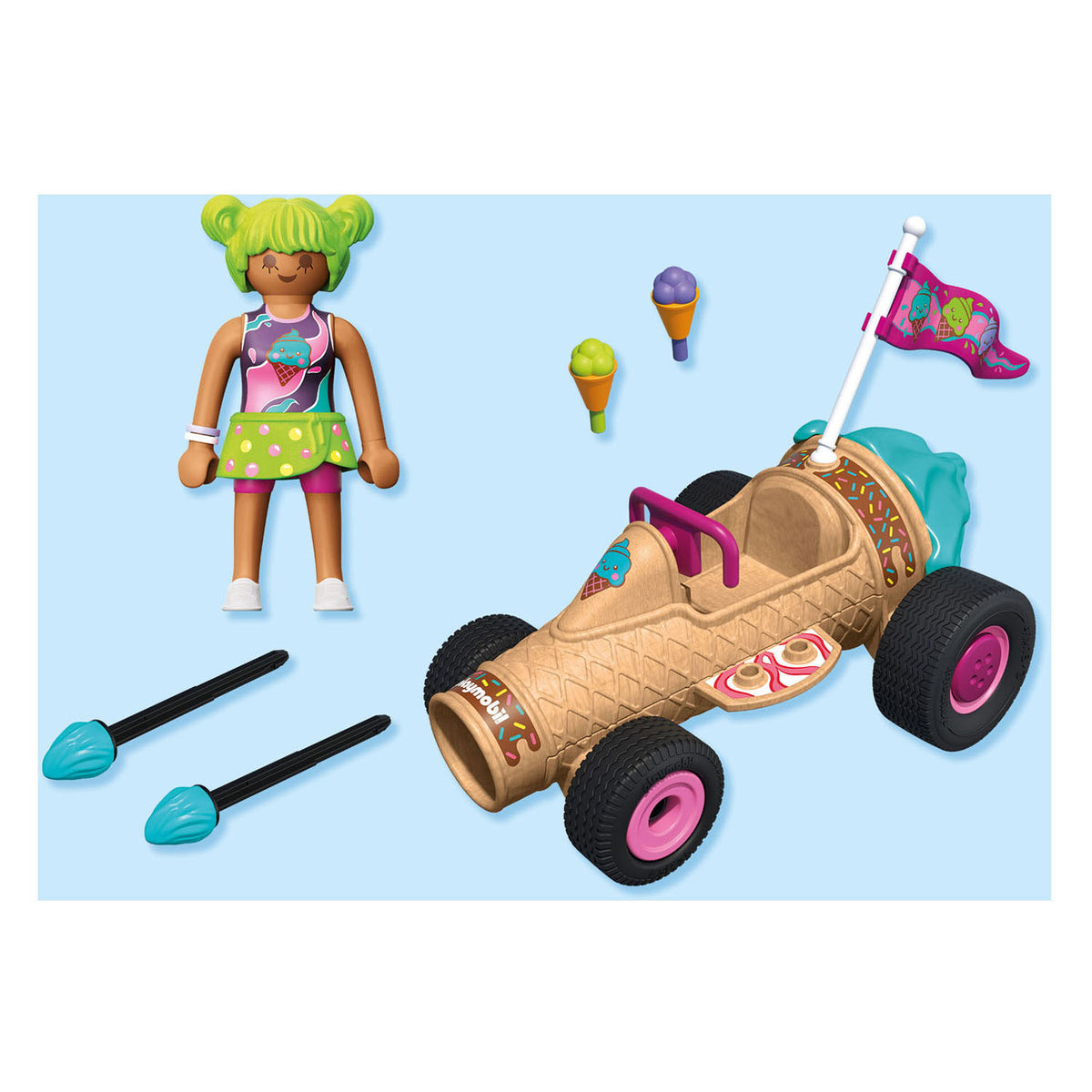 Playmobil funstars racende ijshoorn - 71718