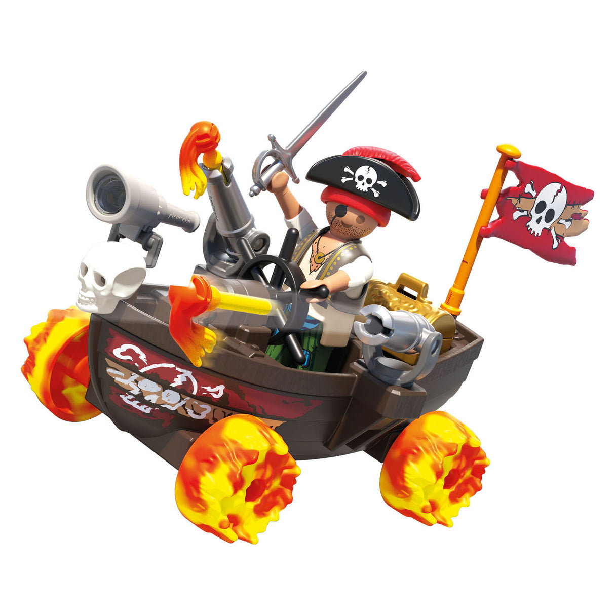 Playmobil funstars racende piratenboot -71720