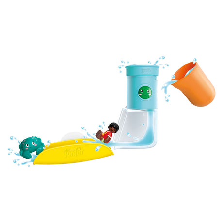 Playmobil junior aqua giet- en speelwatertank met glijbaan - 71775