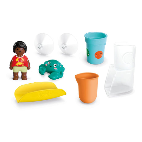 Playmobil junior aqua giet- en speelwatertank met glijbaan - 71775