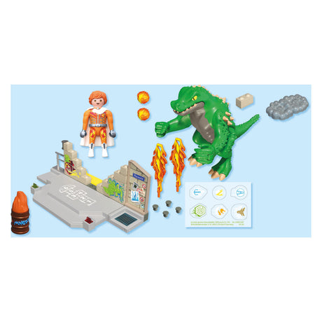 Playmobil heldenstrijd tegen de reuzenhagedis - 71831