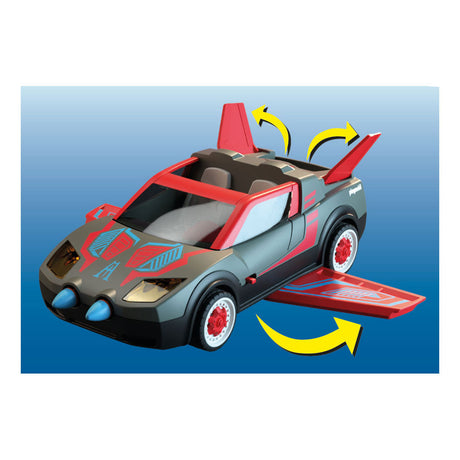 Playmobil held met multifunctioneel voertuig - 71832