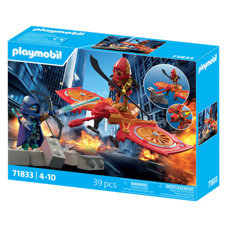 Playmobil heldendrone tegen ninja - 71833