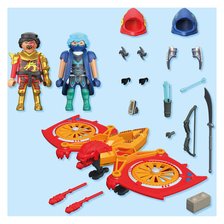 Playmobil heldendrone tegen ninja - 71833