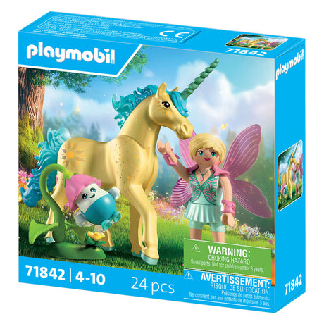 Playmobil verzameleenhoorn zonneschijnbloesem met fee - 71842
