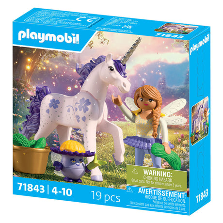 Playmobil verzameleenhoorn gelukslavendel met fee - 71843