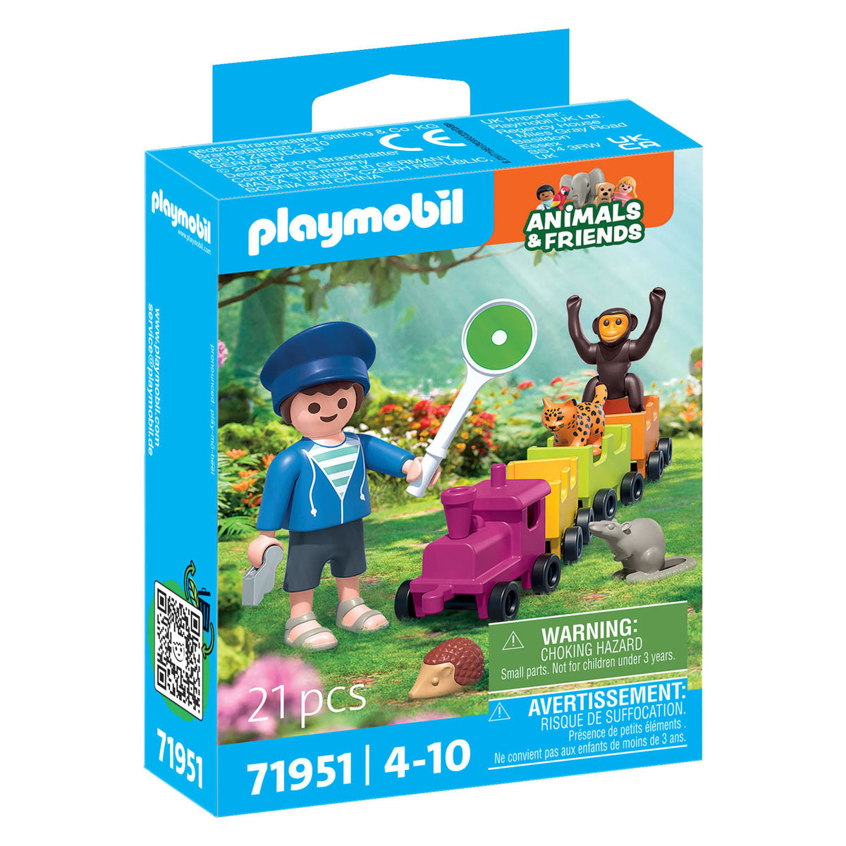 Playmobil animals friends kleine locomotieftocht - 71951
