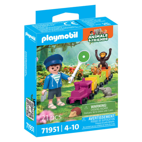 Playmobil animals friends kleine locomotieftocht - 71951