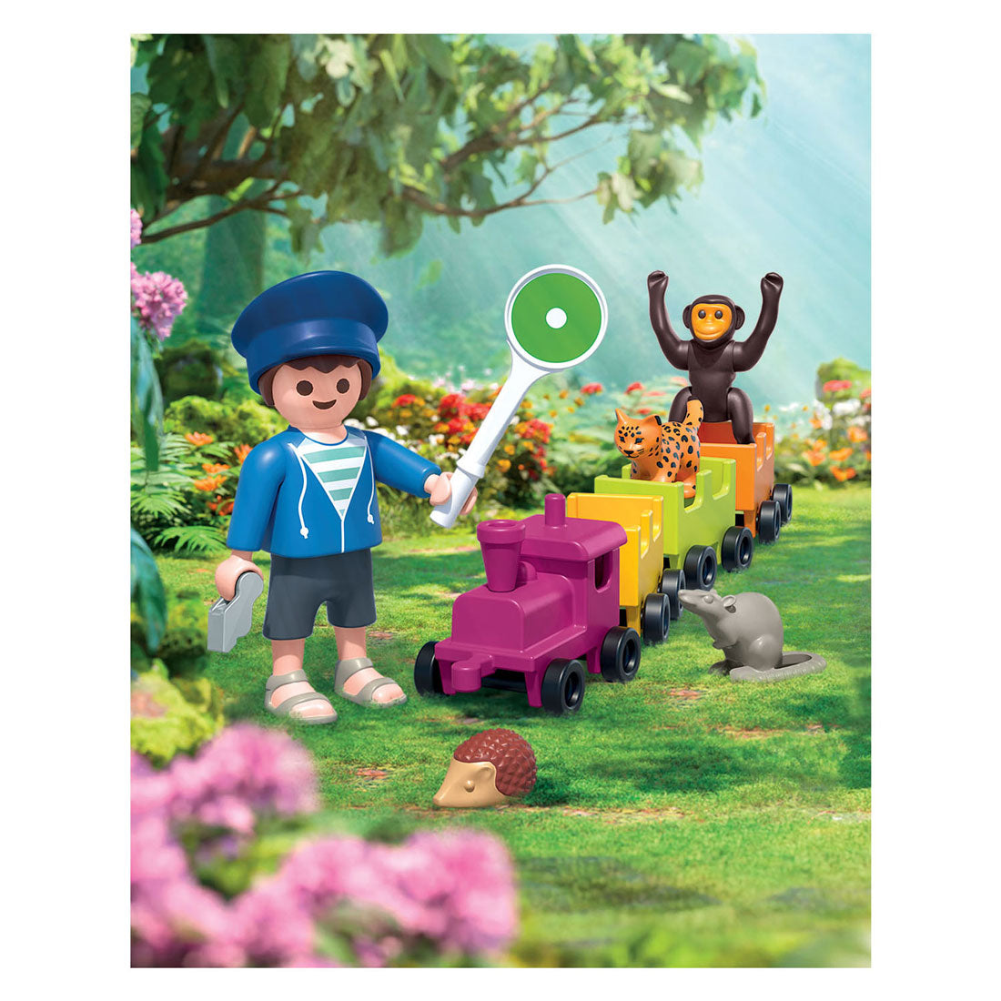 Playmobil animals friends kleine locomotieftocht - 71951
