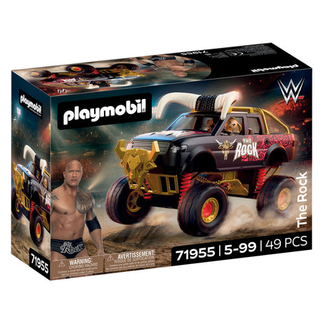 Playmobil wwe the rock monstertruck - 71955