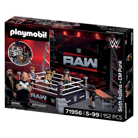 Playmobil wwe raw ring verzamelaarsset - 71956