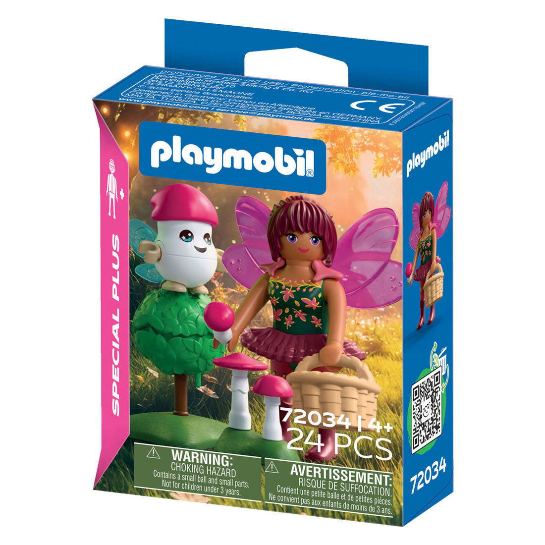 Playmobil specials fee met schattig hulpje - 72034