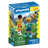Playmobil my life voetbalspelers - 72058