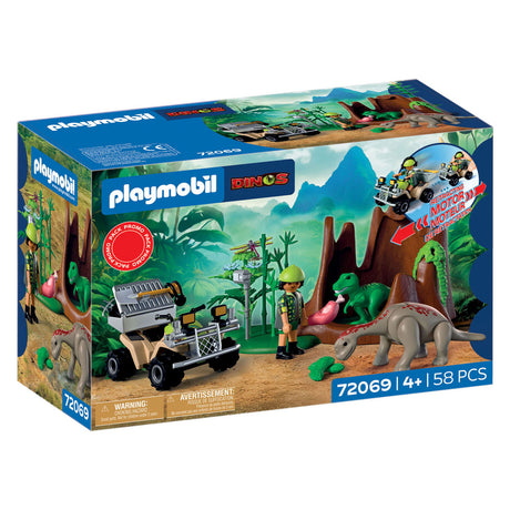 Playmobil dinos dino schuilplaats - 72069