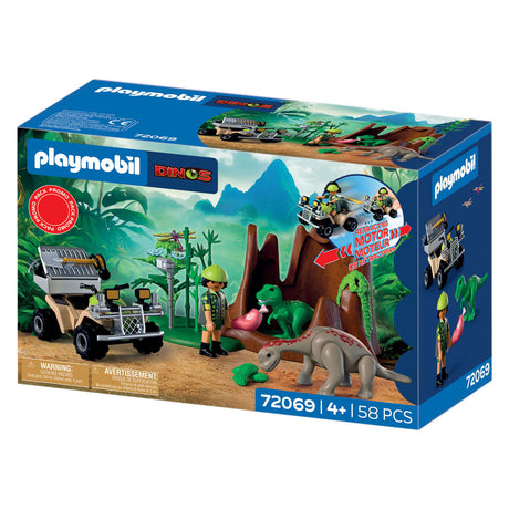 Playmobil dinos dino schuilplaats - 72069