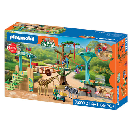 Playmobil – 72070 – speelset – zoo avontuur – 169 delen