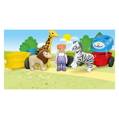 Playmobil junior dierentrein - 72084