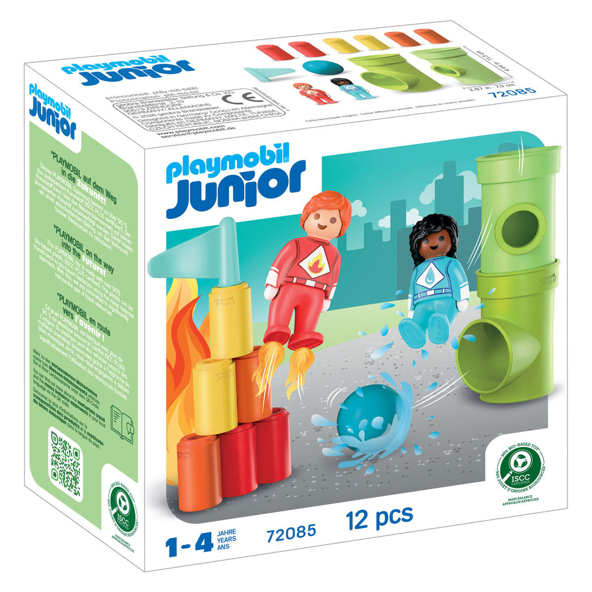 Playmobil junior superheld in actie - 72085