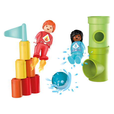 Playmobil junior superheld in actie - 72085