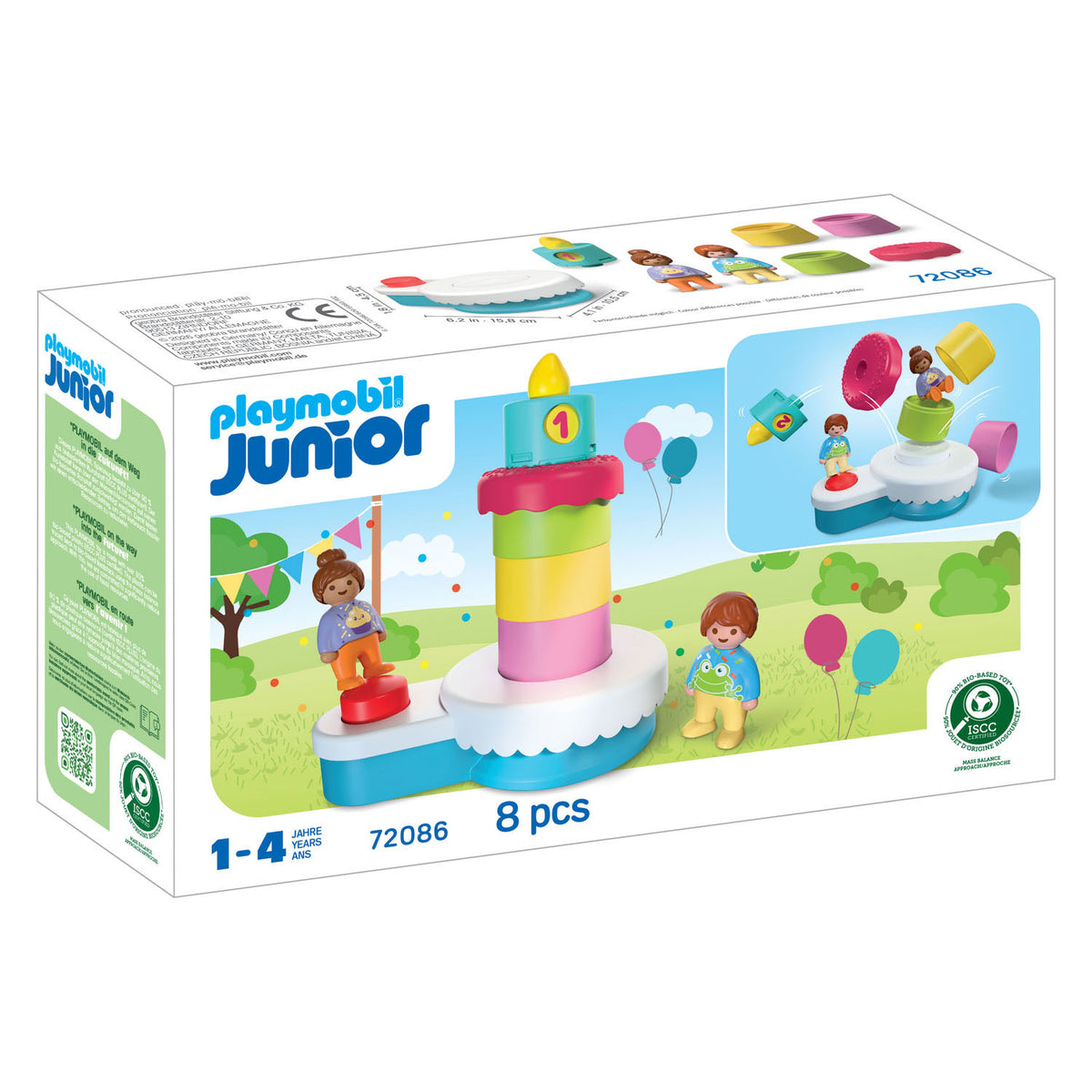 Playmobil junior verjaardagstaart - 72086