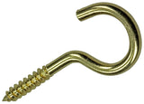 Mack 1019699 - schroefhaak messing 2 st 4,0 x 30mm | 10 stuks
