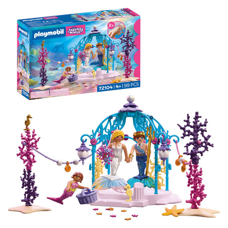 Playmobil fantasy magic onderwaterbruiloft speelset - magisch zeemeermin speelgoed.