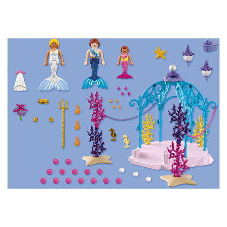 Playmobil fantasy magic onderwaterbruiloft speelset - magisch zeemeermin speelgoed.
